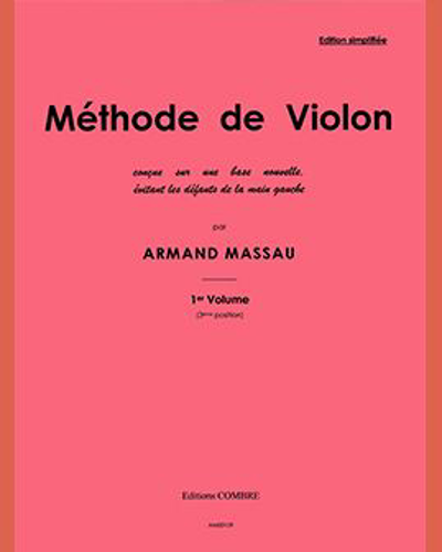 Method for Violin, Volume 1