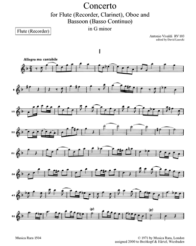 Flute/Recorder (Alternative)