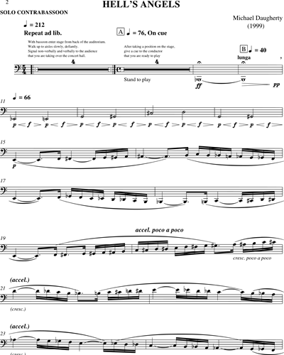 [Solo] Contrabassoon