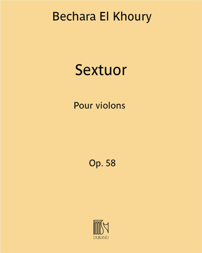 Sextuor Op. 58