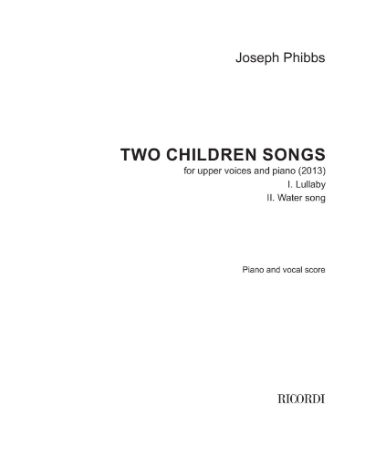 Two Children Songs