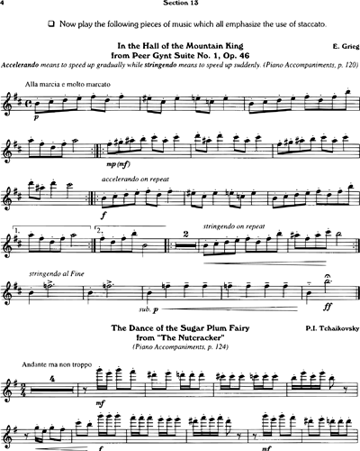 Playing the Flute! Basics for a Lifetime of Musical Enjoyment, Vol. 4
