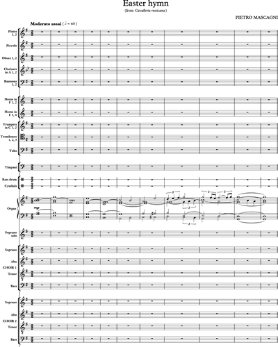 Full Score & Soprano & Mixed Chorus