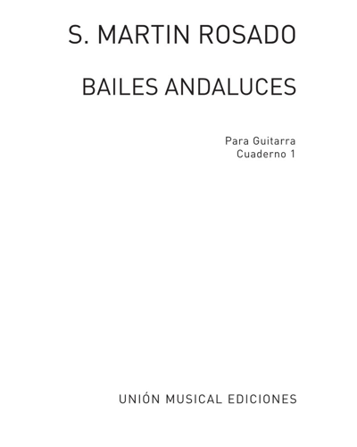 Bailes andaluces, Vol. 1