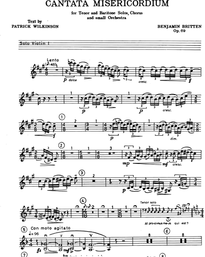 [String Quartet] Violin 1