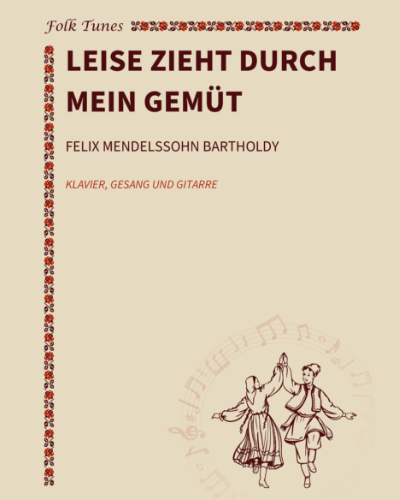 Leise zieht durch mein Gemüt Sheet Music by Felix Mendelssohn Bartholdy ...