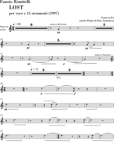 Horn in F/Pan Flute/Harmonica
