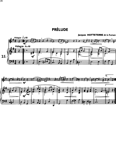 La Flûte Classique, Vol. 1: Prélude in E minor
