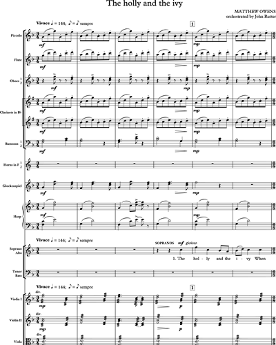 Full Score & Mixed Chorus