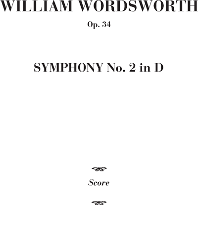 Symphony n. 2 in D Op. 34