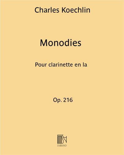 Monodies Op. 216