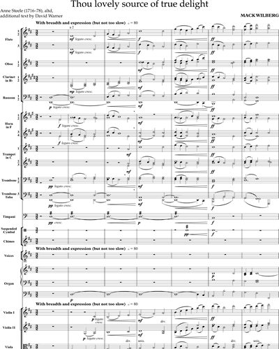 Full Score & Mixed Chorus