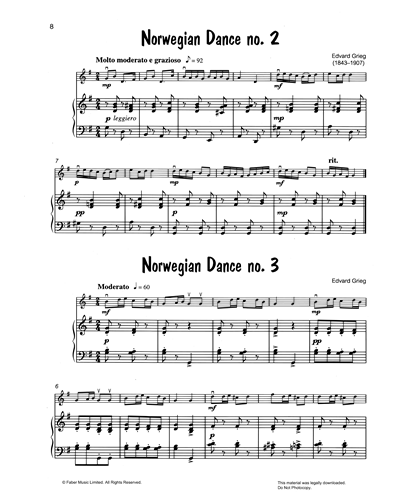 Norwegian Dance Nos 2 & 3