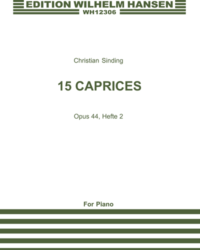 15 Caprices, Op. 44: cahier 2