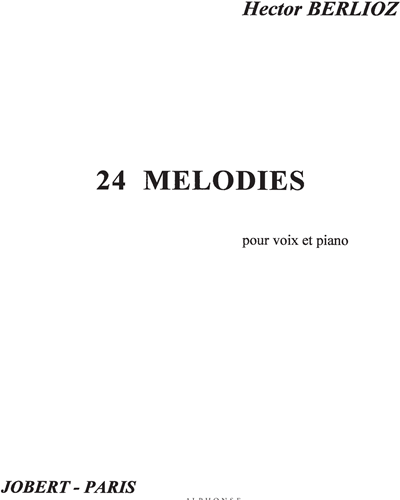 24 Mélodies pour Voix et Piano
