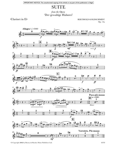 Clarinet in Eb