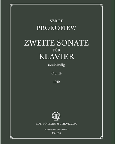 Zweite Sonate für Klavier Op. 14