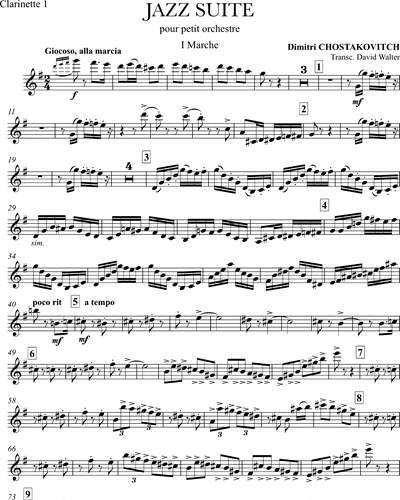 Jazz Suite No. 2 pour Petit Orchestre