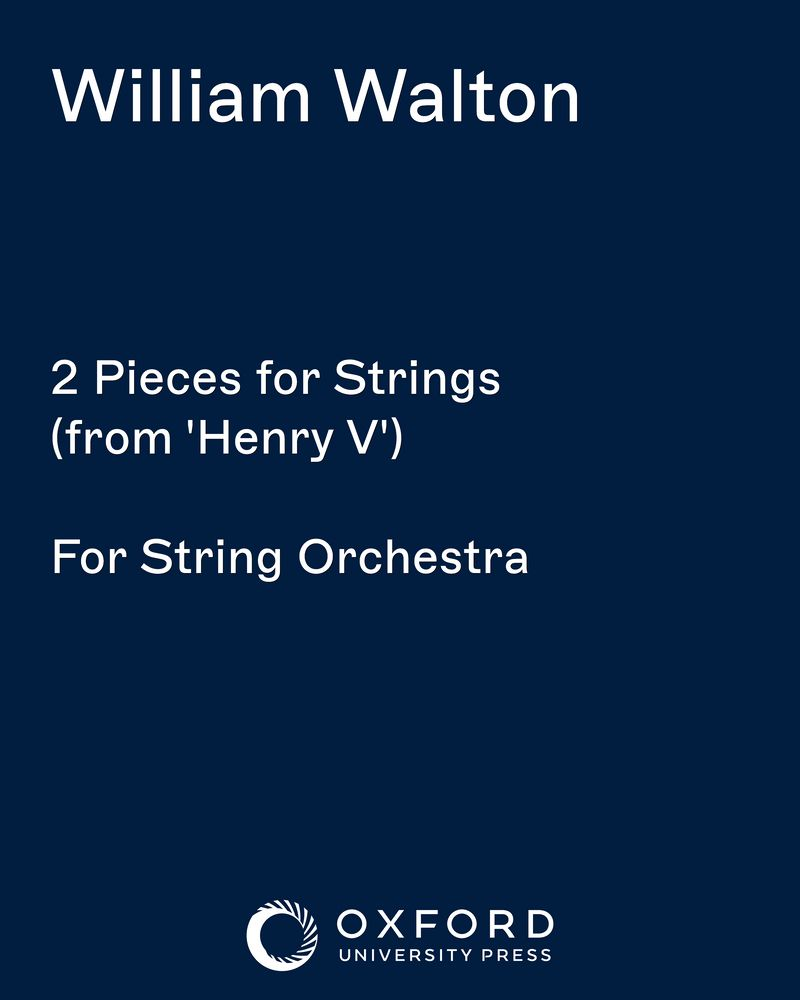 2 Pieces for Strings (from 'Henry V')