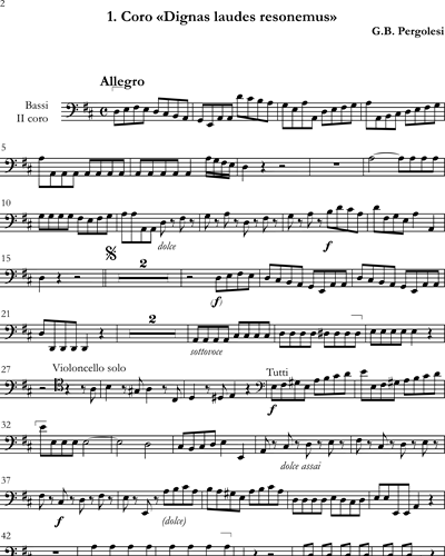 Basso Chorus 2