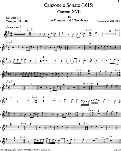 [Choir 3] Trumpet 2