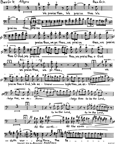 [Choir 1] Bass