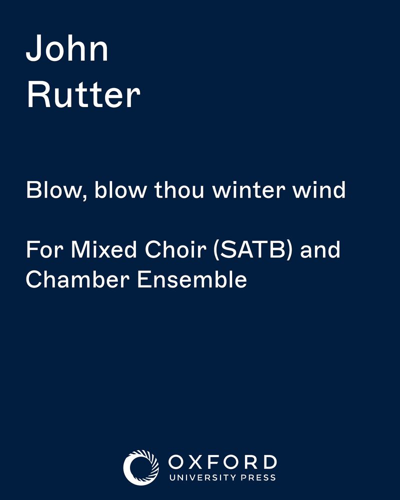 Blow, blow thou winter wind