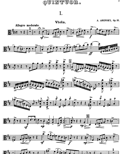 Quintett Op. 51