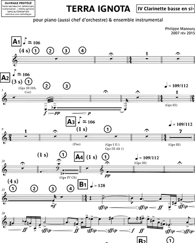 [Group 4] Bass Clarinet