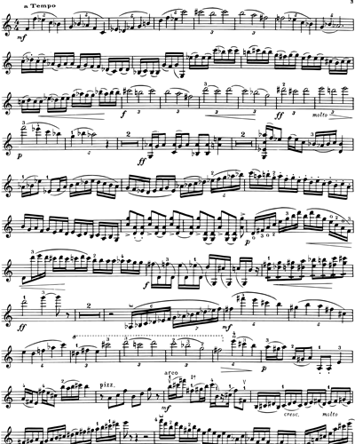 Capriccio pour Violon et Orchestre