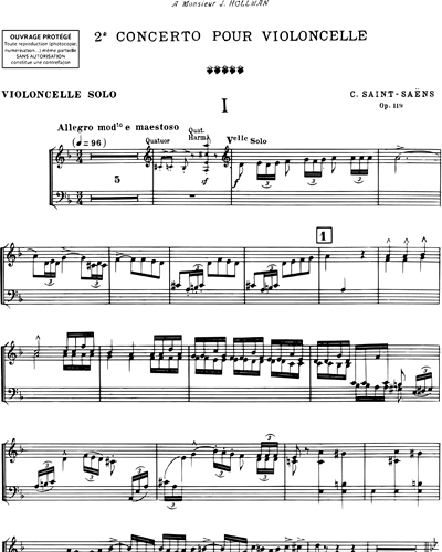 Cello Concerto No. 2 in D minor