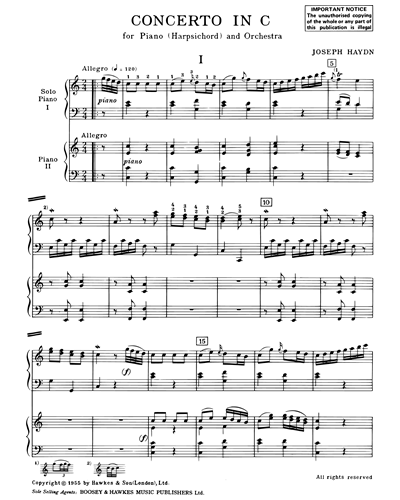 Piano Concerto in C major