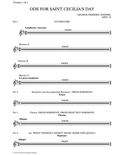 Trumpet 1 & Trumpet 2