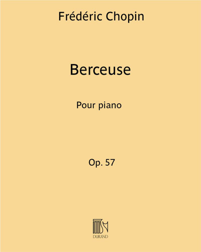 Berceuse For Piano, op. 57