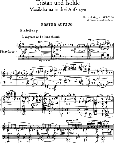 Opera Vocal Score [de]