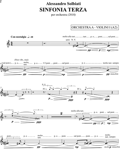 [Orchestra 1] Violin 1 Desk 2