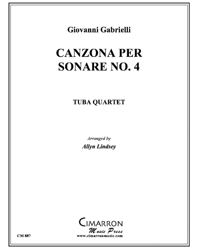 Canzona per Sonare No. 4