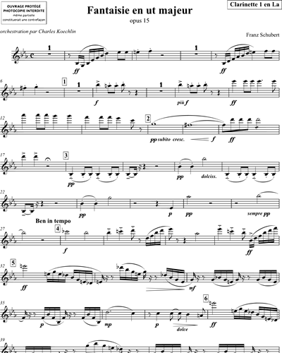 Fantaisie en Ut majeur Op. 15
