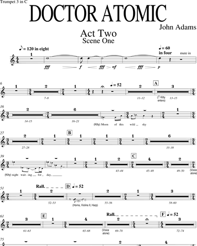 [Act 2] Trumpet 3 in C
