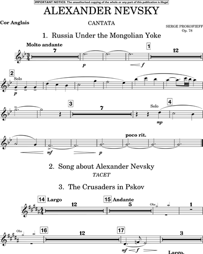 Alexander Nevsky, op. 78
