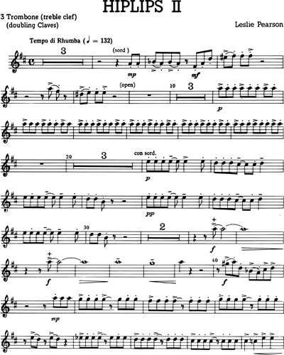 [Part 3] Trombone (Alternative) & Claves (Alternative)
