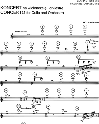 Clarinet in Bb 3/Bass Clarinet