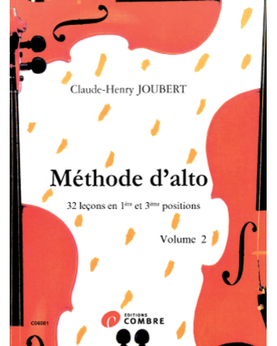 Method for Viola, Vol. 2 - 32 Lessons: 1st and 3rd Positions