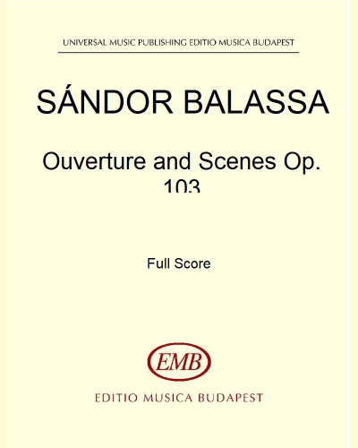 Ouverture and Scenes op. 103