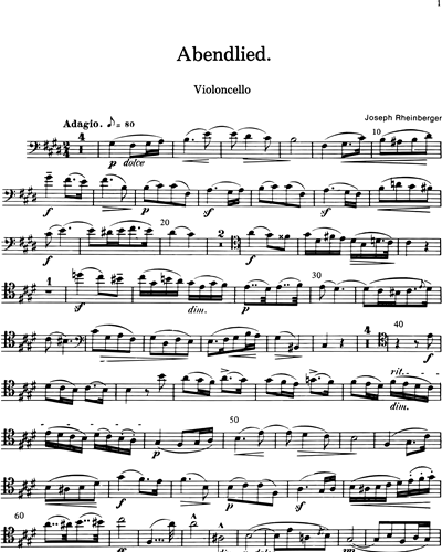 Drei Stücke Op. 150 Organ Sheet Music by Josef Rheinberger | nkoda 