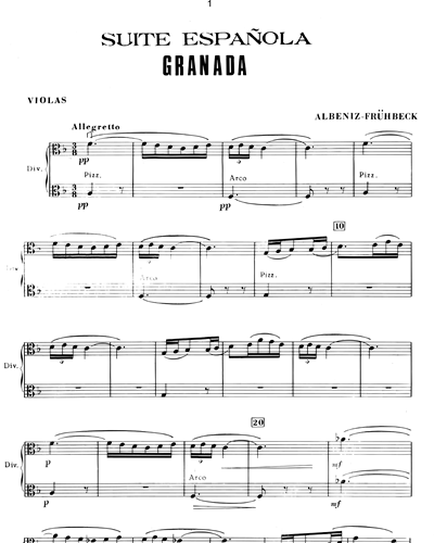 Suite Española - Para orquesta