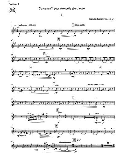 Cello Concerto No. 1 in G minor, op. 49
