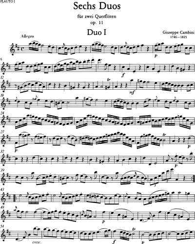 6 Duos, op. 11 