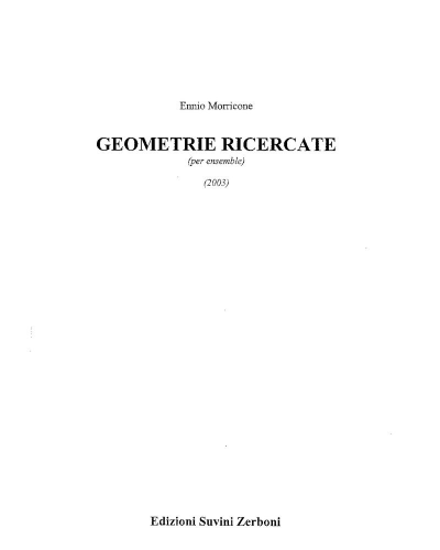 Geometrie ricercate