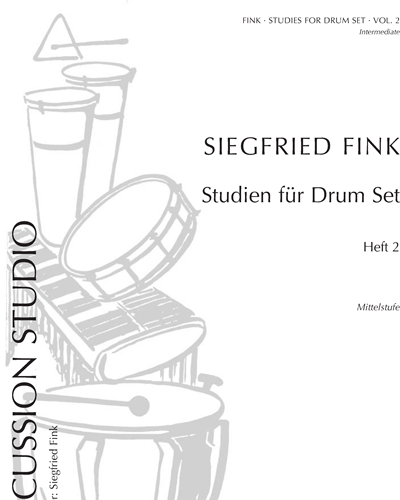 Studien für Drum Set, Heft 2